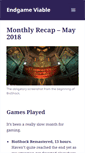 Mobile Screenshot of endgameviable.com